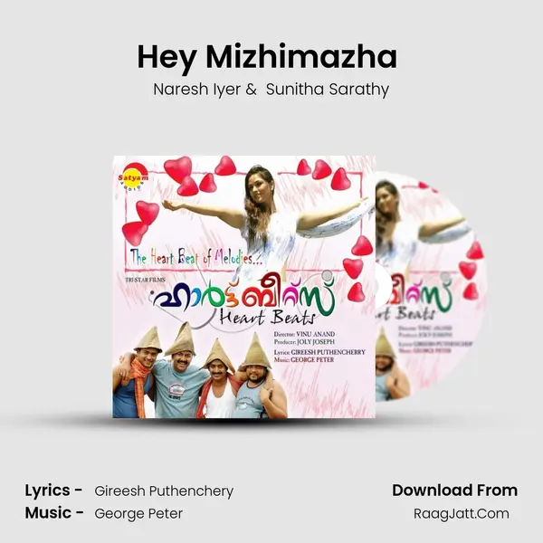 Hey Mizhimazha (Duet) MP3 Song by Naresh Iyer Cover