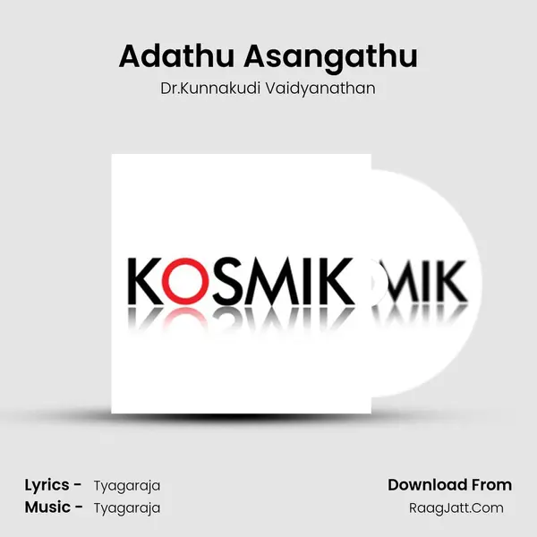 Adathu Asangathu MP3 Song by Dr.Kunnakudi Vaidyanathan Cover