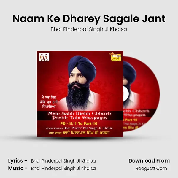 Naam Ke Dharey Sagale Jant MP3 Song by Bhai Pinderpal Singh Ji Khalsa Cover