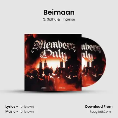 Beimaan MP3 Song by G. Sidhu Cover