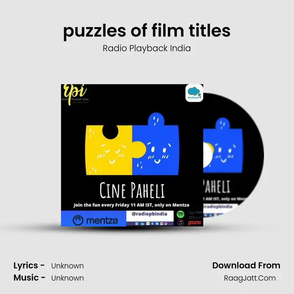puzzles of film titles MP3 Song by Radio Playback India Cover