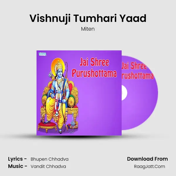 Vishnuji Tumhari Yaad MP3 Song by Miten Cover