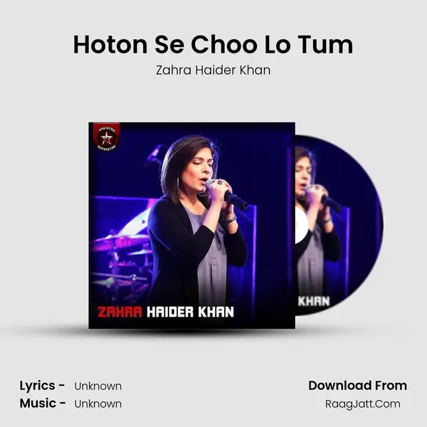 Hoton Se Choo Lo Tum - Single - Zahra Haider Khan