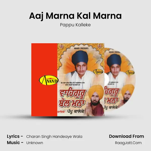 Aaj Marna Kal Marna mp3 song