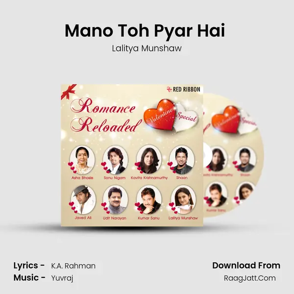 Mano Toh Pyar Hai (Female) MP3 Song by Lalitya Munshaw Cover