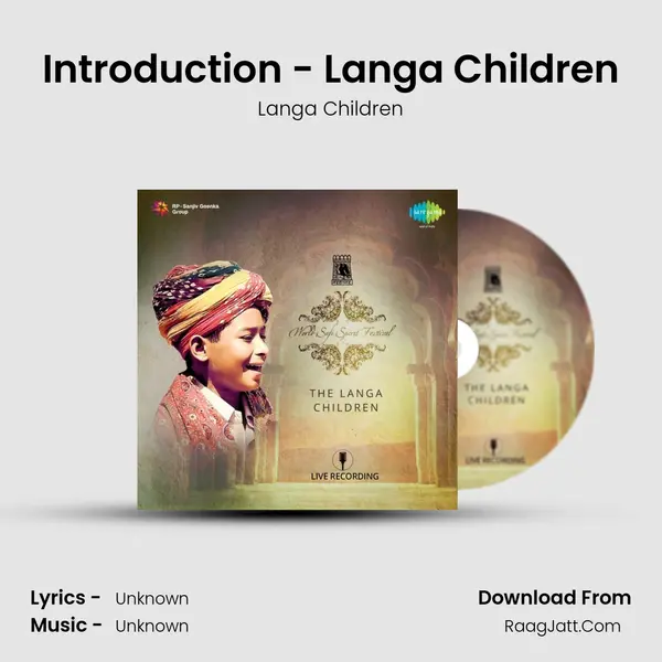 Introduction - Langa Children MP3 Song by Langa Children Cover