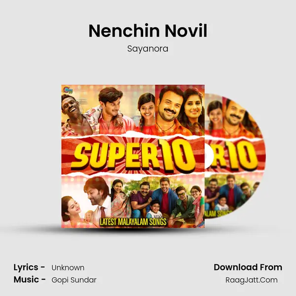 Nenchin Novil MP3 Song by Sayanora Cover