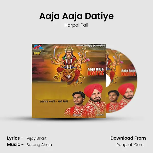 Aaja Aaja Datiye MP3 Song by Harpal Pali Cover