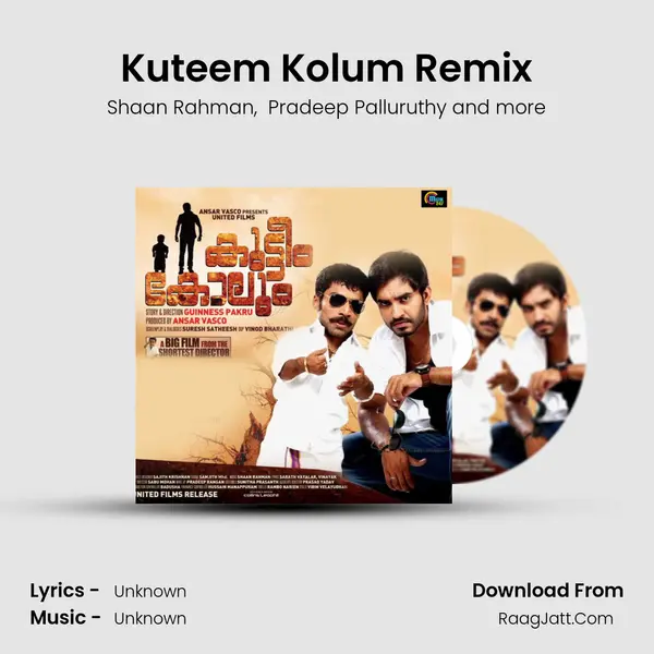 Kuteem Kolum Remix MP3 Song by Shaan Rahman Cover