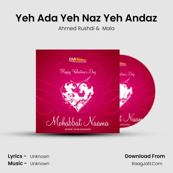 Yeh Ada Yeh Naz Yeh Andaz MP3 Song by Ahmed Rushdi Cover