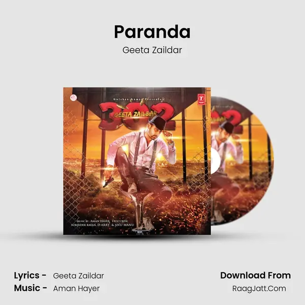 Paranda MP3 Song by Geeta Zaildar Cover