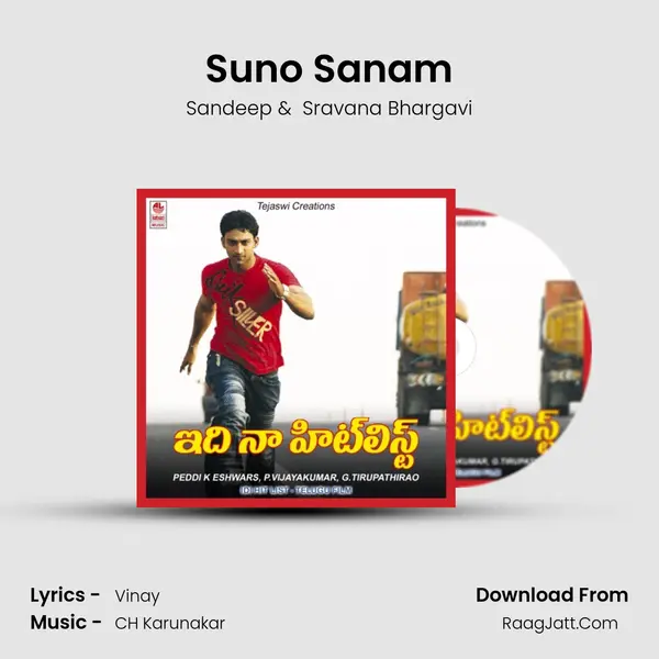 Suno Sanam MP3 Song by Sandeep Cover