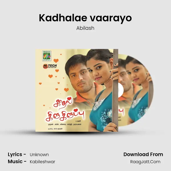 Kadhalae vaarayo MP3 Song by Abilash Cover