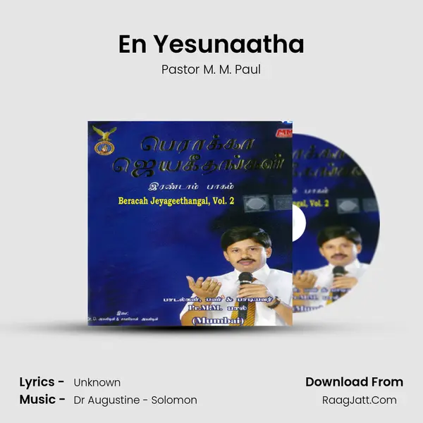 En Yesunaatha MP3 Song by Pastor M. M. Paul Cover