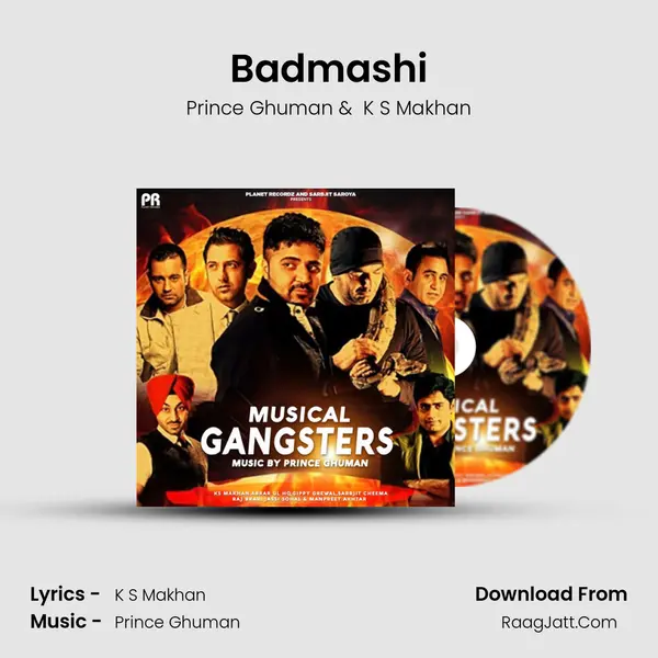 Badmashi MP3 Song by Prince Ghuman Cover