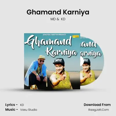 Ghamand Karniya MP3 Song by MD Cover