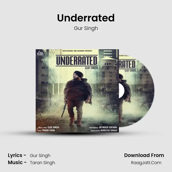 Underrated MP3 Song by Gur Singh Cover