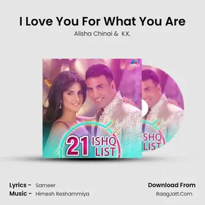 I Love You For What You Are Cover