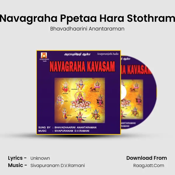 Navagraha Ppetaa Hara Stothram MP3 Song by Bhavadhaarini Anantaraman Cover