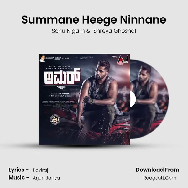 Summane Heege Ninnane MP3 Song by Sonu Nigam Cover