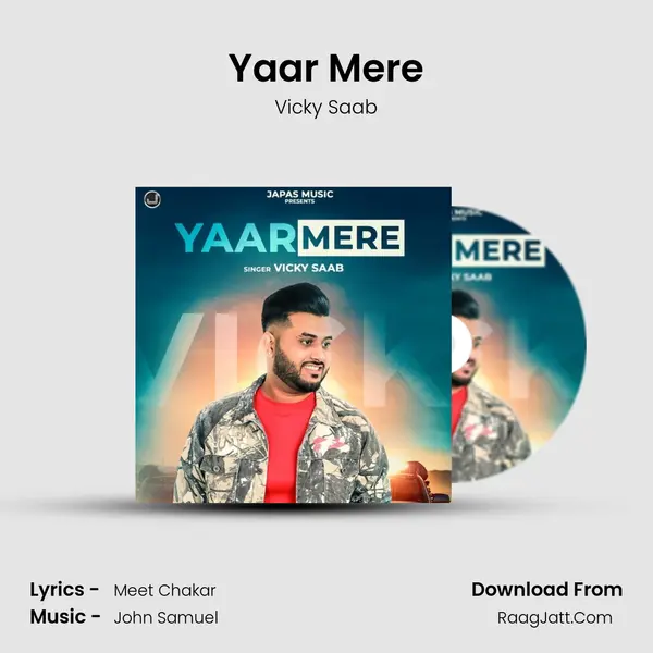 Yaar Mere MP3 Song by Vicky Saab Cover