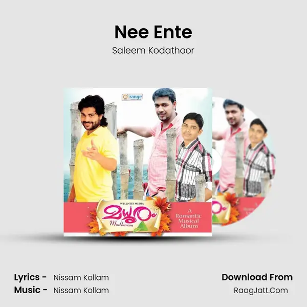 Nee Ente MP3 Song by Saleem Kodathoor Cover