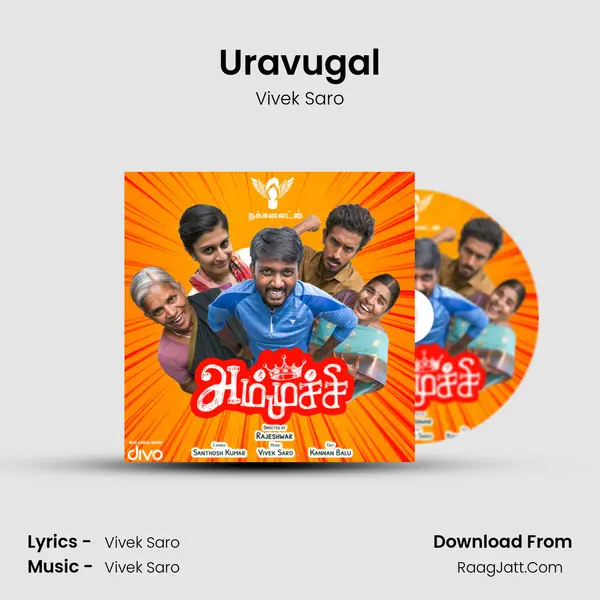 Uravugal MP3 Song by Vivek Saro Cover