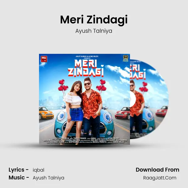Meri Zindagi MP3 Song by Ayush Talniya Cover