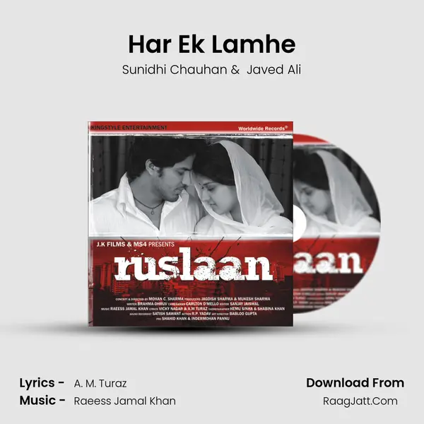 Har Ek Lamhe MP3 Song by Sunidhi Chauhan Cover