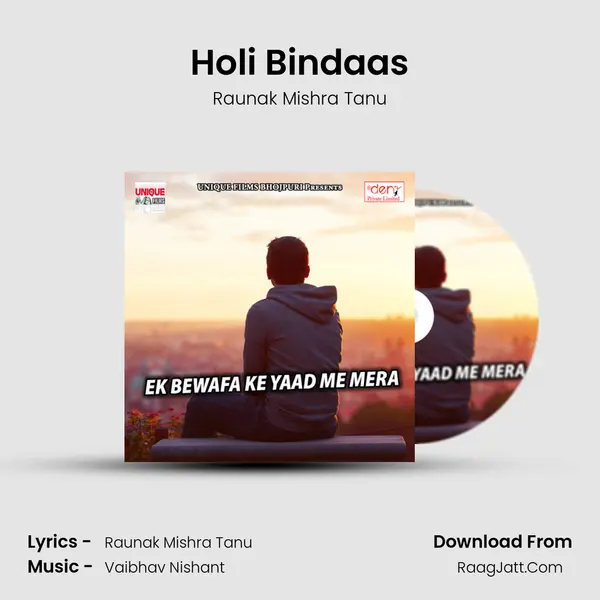 Holi Bindaas MP3 Song by Raunak Mishra Tanu Cover