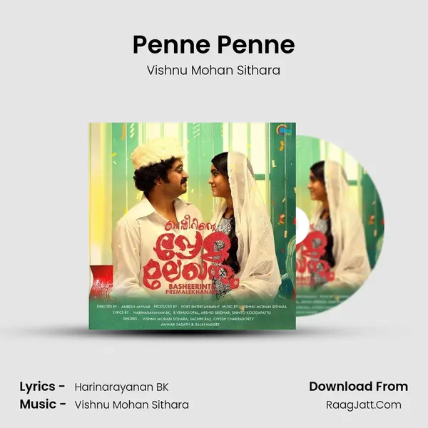Penne Penne MP3 Song by Vishnu Mohan Sithara Cover