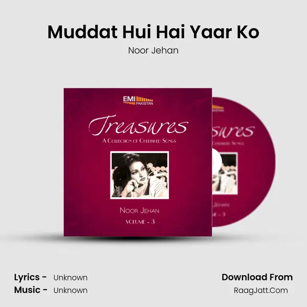Muddat Hui Hai Yaar Ko MP3 Song by Noor Jehan Cover