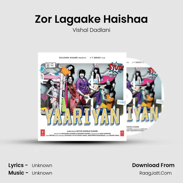 Zor Lagaake Haishaa MP3 Song by Vishal Dadlani Cover