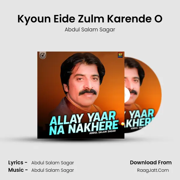 Kyoun Eide Zulm Karende O MP3 Song by Abdul Salam Sagar Cover
