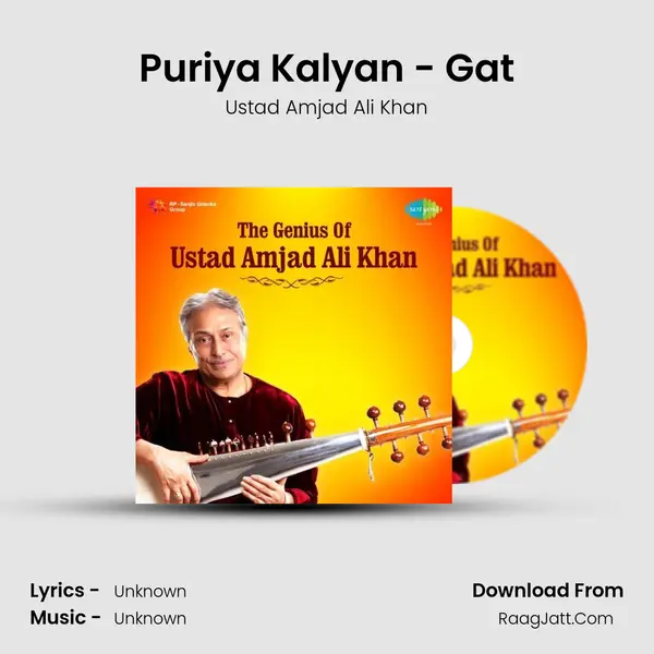 Puriya Kalyan - Gat MP3 Song by Ustad Amjad Ali Khan Cover