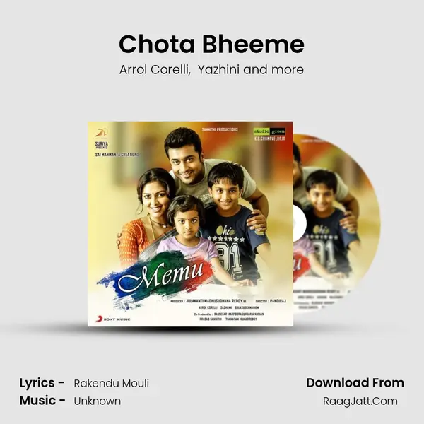 Chota Bheeme MP3 Song by Arrol Corelli Cover