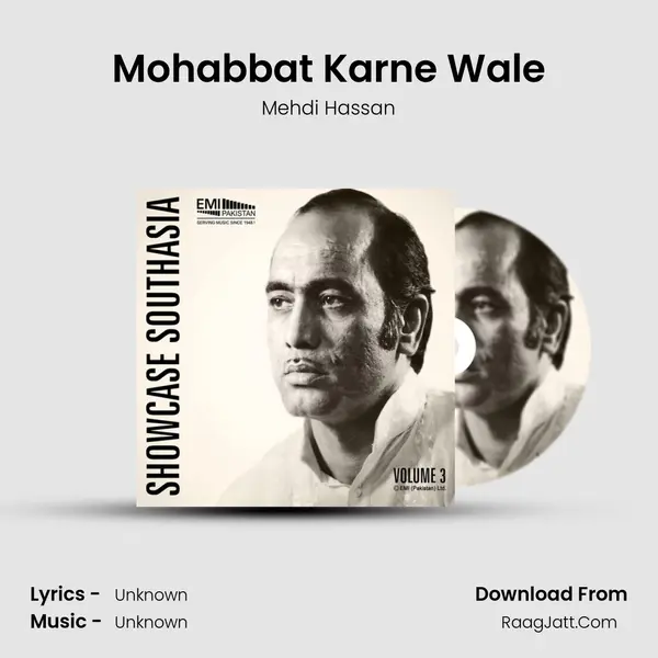 Mohabbat Karne Wale MP3 Song by Mehdi Hassan Cover