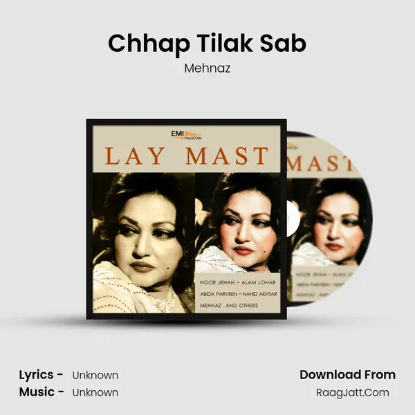 Chhap Tilak Sab MP3 Song by Mehnaz Cover