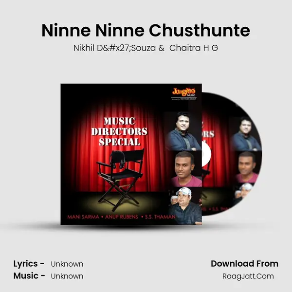 Ninne Ninne Chusthunte MP3 Song by Nikhil D'Souza Cover