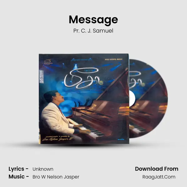 Message MP3 Song by Pr. C. J. Samuel Cover