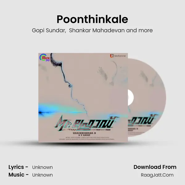 Poonthinkale MP3 Song by Gopi Sundar Cover