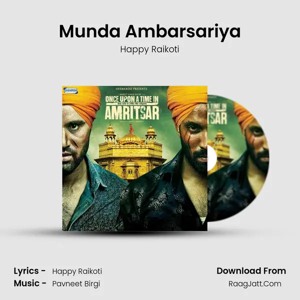 Munda Ambarsariya MP3 Song by Happy Raikoti Cover