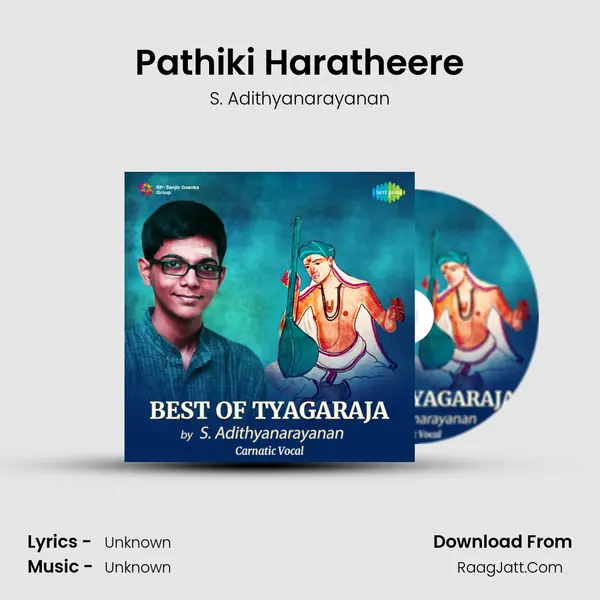 Pathiki Haratheere MP3 Song by S. Adithyanarayanan Cover