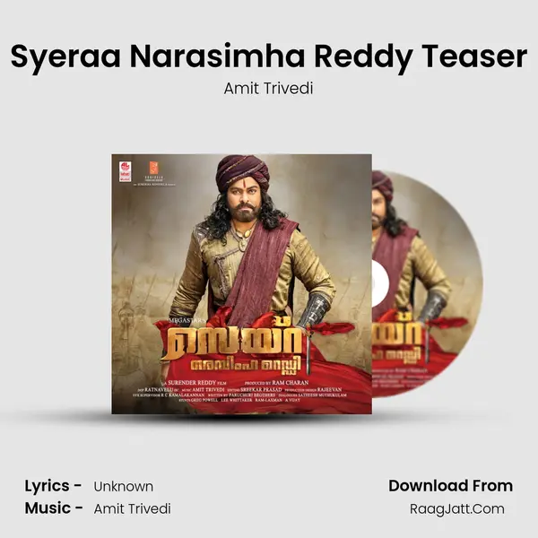 Syeraa Narasimha Reddy Teaser MP3 Song by Amit Trivedi Cover