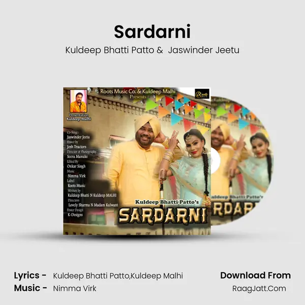 Sardarni MP3 Song by Kuldeep Bhatti Patto Cover