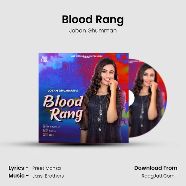 Blood Rang MP3 Song by Joban Ghumman Cover