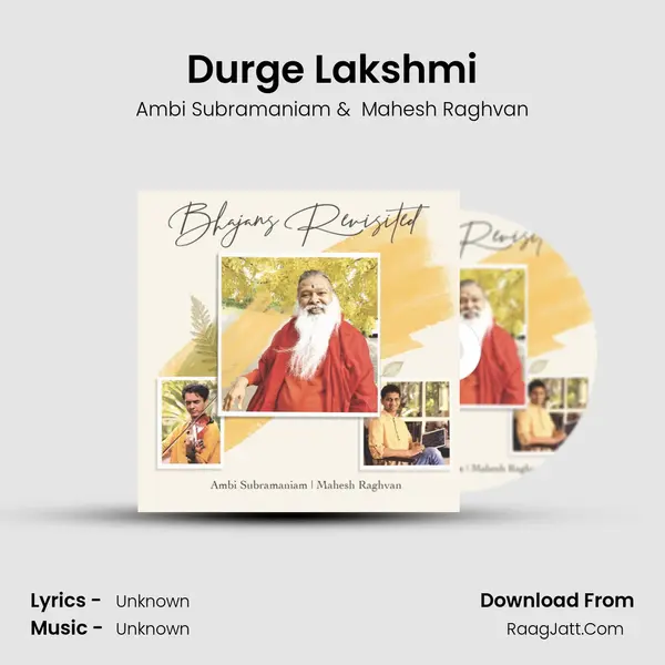 Durge Lakshmi MP3 Song by Ambi Subramaniam Cover
