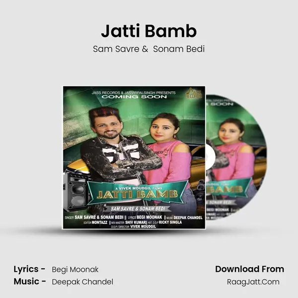 Jatti Bamb MP3 Song by Sam Savre Cover