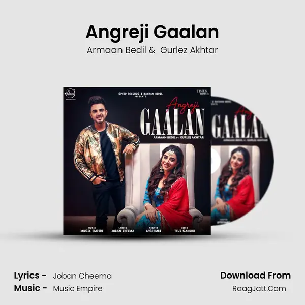 Angreji Gaalan MP3 Song by Armaan Bedil Cover