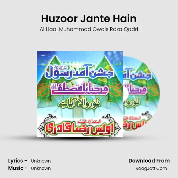 Huzoor Jante Hain MP3 Song by Al Haaj Muhammad Owais Raza Qadri Cover